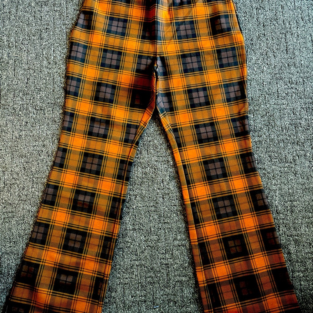 Global Chic 360 Ponte chocolate plaid